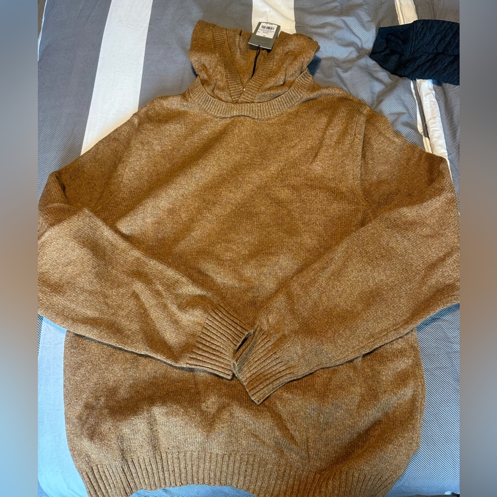 Goodfellow & Co Men's Cowl Neck Sweater in Camel
